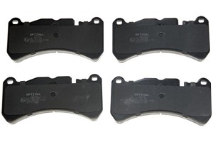 Bremseklosser sett, Framaksel, MERCEDES-BENZ CLK [C209], CLK Cabriolet [A209], SLK [R171], 004 420 50 20, 0044205020, A0044205020