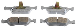 Bremseklosser sett, Framaksel, MITSUBISHI L200, NISSAN MAXIMA / MAXIMA QX IV, MAXIMA / MAXIMA QX Station Wagon IV, 4106038U90, D106038U9