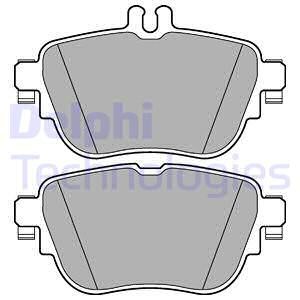 Bremseklosser sett, Bakaksel, MERCEDES-BENZ, 000 420 6000, 000 420 9700, 0004206000, 0004209700, A000 420 6000, A000 420 9700