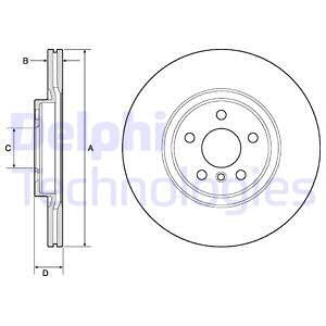 Bremseskive, Framaksel, BMW,MINI, 3411 6865 713, 34116865713
