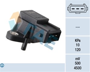 Sensor, sugerørtrykk, MERCEDES-BENZ, 11 542 06 17, AS-357