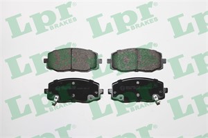 Bremseklosser sett, Framaksel, HYUNDAI i10 I, i20 I, KIA PICANTO, 5810107A10, 5810107A20, 581010XA01, 581010XA10