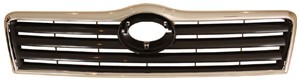 Radiatorgitter, TOYOTA AVENSIS, AVENSIS Kombi, AVENSIS Sedan, 53100 05060B0, 53100 080C0
