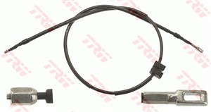 Kabel, parkeringsbremse, Høyre bak, AUDI A8 D2, 4D0 609 722 H, 4D0 609 722 K