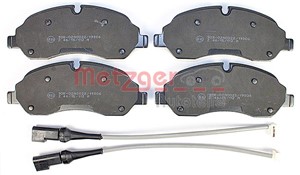 Bremseklosser sett, Framaksel, FORD TRANSIT V363 Buss, TRANSIT V363 Flak/chassi, TRANSIT V363 Skåp, 1840479, BK31-2K021-AC