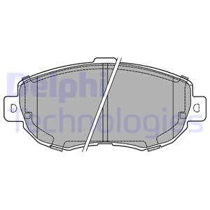 Bremseklosser sett, Framaksel, LEXUS,TOYOTA, 04465-14080, 04465-14081, 04465-22310, 0446522311, 04465-22311, 0446522312, 04465-22312, 04