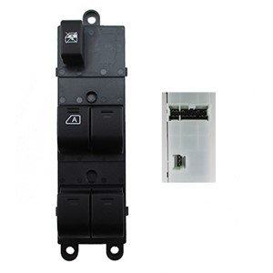 Bryter, vindusløfter, Foran venstre, NISSAN PATHFINDER III, 25401-EB302, 25401-EB30B, 25401-EB32B