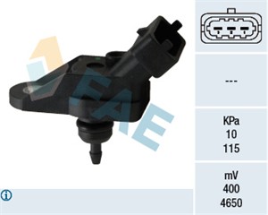 Sensor, ladetrykk, OPEL,VAUXHALL, 6238084, 9117763