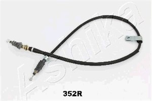 Kabel, parkeringsbremse, Høyre bak, MAZDA MX-5 II, NC1044410, NC1044410A