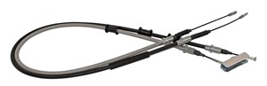 Kabel, parkeringsbremse, Bak, Senter, OPEL CALIBRA A, VECTRA A, VECTRA A Halvkombi, 05 22 585, 05 22 595, 5 22 585, 90334462, 90374902