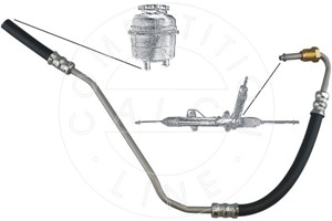 Hydraulikkslange, styring, Foran, SKODA,VW, 6Q1 423 891H