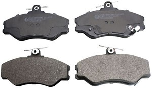 Bremseklosser sett, Framaksel, HYUNDAI H100 Buss, H100 Flak/chassi, H100 Skåp, 5810143A00, 58101-43A00, 5810144A00, 5810144A10, 581014BA