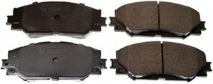 Bremseklosser sett, Framaksel, SUBARU TREZIA, TOYOTA AURIS, COROLLA Sedan, RAV 4 III, URBAN CRUISER, VERSO S, YARIS, 04465 02220, 04465