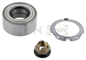 Hjullagersett, Foran, Framaksel, NISSAN,OPEL,RENAULT,VAUXHALL, 40210-00QAF, 4408669, 7701206848, 91160087