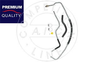 Hydraulikkslange, styring, Fra styresnekke til kjølerør, TOYOTA LAND CRUISER 100, 44410-60600, 44410-60601, 44410-60602, 44410-60603