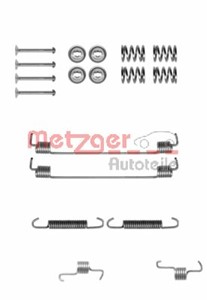 Tilbehørsett, bremsesko, Bak, Bakaksel, DACIA,LANCIA,RENAULT,SMART, 7700 819 000, 7701 206 427