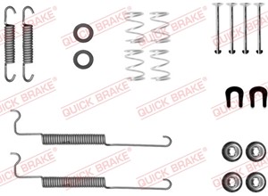 Tilbehørsett, bremsesko, Bakaksel, CHEVROLET AVEO Halvkombi, AVEO Sedan, SSANGYONG TIVOLI