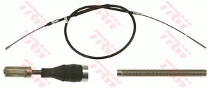 Kabel, parkeringsbremse, Foran, VW DERBY, POLO Classic, POLO II, POLO Coupé, POLO Skåp/halvkombi, 867 609 721