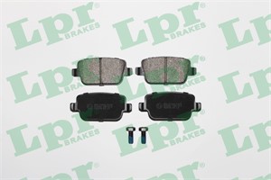 Bremseklosser sett, Bakaksel, FORD,LAND ROVER,VOLVO, 1439867, 1459408, 1477803, 1566234, 1682005, 6G912M008GC, 6G912M008GD, LR003655, LR