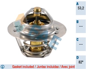 Termostat, kjølemiddel, CITROËN,PEUGEOT,RENAULT,TALBOT,VOLVO, 1337.30, 1338.37, 1338.83, 3343567, 77 01 348 372, 79.100.111.01, 79.100.1