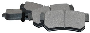 Bremseklosser sett, Bak, DAEWOO,SSANGYONG, 4841305100, 4841308050, 48413090A0, 48413090A01, 48413090A1