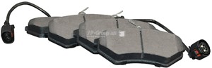 Bremseklosser sett, Framaksel, VW CORRADO, 357698151C, 357698151F