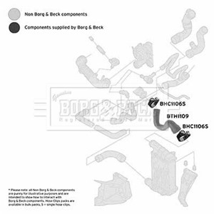 Ladeluftslange, Senter, Øvre, AUDI A4 B5, A4 B5 Avant, A6 C5, A6 C5 Avant, VW PASSAT B5, PASSAT B5 Variant, 058145838A, 4B0145838, 58145