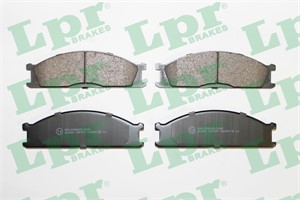 Bremseklosser sett, Framaksel, FORD MAVERICK, NISSAN PATHFINDER I, PICK UP, TERRANO I, URVAN Buss, URVAN Skåp, SUBARU SVX, 4100010G08, 4
