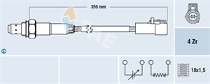 Lambdasonde, Bak, FORD FIESTA V, FIESTA VI, FIESTA Van V, FIESTA Van VI, FUSION, KA, STREET KA, MAZDA 2, 1148070, 1516718, 1639714, 1673