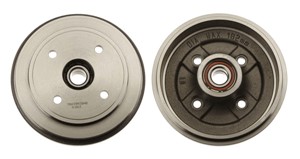 Bremsetrommel, Bakaksel, OPEL AGILA, SUZUKI ALTO VI, IGNIS I, WAGON R Halvkombi, WAGON R+ Halvkombi, VAUXHALL AGILA Mk I, 43511-76G00, 4