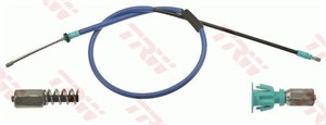 Kabel, parkeringsbremse, RENAULT CLIO III, CLIO Grandtour III, CLIO Skåp/halvkombi III, 82 00 298 384, 82 00 673 252