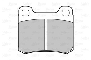 Bremseklosser sett, Bakaksel, MERCEDES-BENZ 190 [W201], 0004208820, 0014200120, 14200120, 4208820