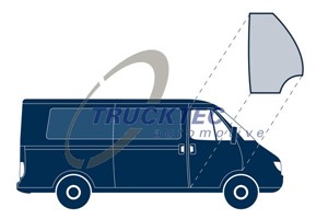 Innstegslist, Foran høyre, Foran venstre, MERCEDES-BENZ, 309 673 0031, A309 673 0031