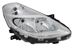 Frontlykt, Høyre, RENAULT CLIO III, CLIO Grandtour III, 260104392R, 7701072005