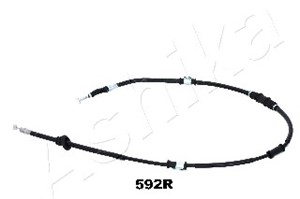 Kabel, parkeringsbremse, Høyre bak, MITSUBISHI LANCER V, LANCER Halvkombi IV, MB520346