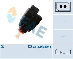Bremselysbryter, BMW, 0 9849 3054, 009849 3054, 05104574AA, 09849 3054, 2D0598351, 2D0598351A, 5104574AA, 61 311 378 207, 61 311 378 208