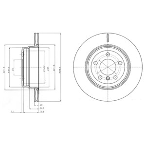 Bremseskive, BMW X5 [E70, F15, F85], X6 [E71, E72, F16, F86], 3421 6771 970, 3421 6793 247, 3421 6868 940, 34216886479