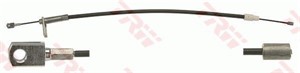 Kabel, parkeringsbremse, Bak, Høyre bak, Høyre, MERCEDES-BENZ A-KLASS [W168], VANEO [414], 168 420 07 85, A 168 420 07 85