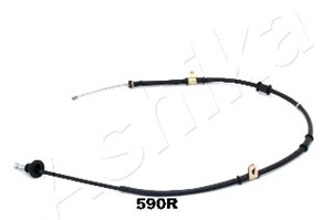 Kabel, parkeringsbremse, Høyre bak, MITSUBISHI LANCER IV, LANCER V, LANCER Halvkombi IV, MB520342