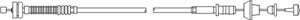 Gasskabel, FORD ESCORT V, ESCORT VI, ESCORT Express V, ESCORT Sedan V, ESCORT Sedan VI, ESCORT Turnier V, ESCORT Turnier VI, ORION III,