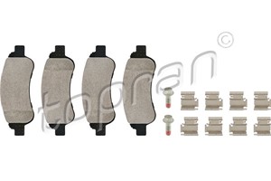 Bremseklosser sett, Framaksel, PEUGEOT 307, 307 Break, 307 SW, 4252 59