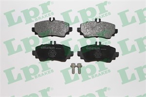 Bremseklosser sett, Framaksel, MERCEDES-BENZ A-KLASS [W168], 1684200120, 1684200720, 1684201320, 1684201420