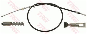 Kabel, parkeringsbremse, Bak, Høyre, Venstre, CITROËN AX, 95604194