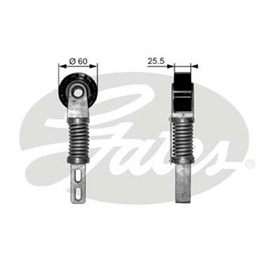 Strammerull, kilerem med ribber, RENAULT, 8200065970, 8200230958