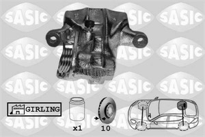 Bremsecaliper, Bak, Høyre, AUDI, 443615424A