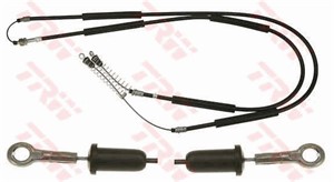 Kabel, parkeringsbremse, Bak, Høyre, Venstre, FIAT CINQUECENTO, 7684513