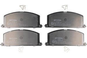 Bremseklosser sett, Framaksel, TOYOTA, 0049112281, 0446510040, 0446512010, 0446512020, 0446512030, 0446512040, 0446512090, 0446512140, 0