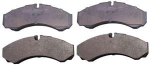 Bremseklosser sett, Bakaksel, Framaksel, RENAULT TRUCKS MASCOTT Flak/chassi, MASCOTT Skåp, 1906401, 2992339, 2995633, 2996535, 42535791,