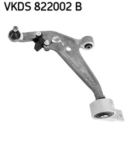 Bærebru, Framaksel venstre, Nede, NISSAN X-TRAIL I, 54501-8H310, 54501-8H31A