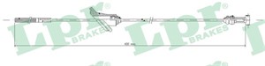 Kabel, parkeringsbremse, Foran, TOYOTA AVENSIS, AVENSIS Kombi, AVENSIS Sedan, COROLLA, COROLLA Kombi, COROLLA Sedan, 4641012270